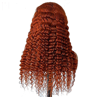 Schweizer Spitze Basismaterial Transparent Tiefe Welle Front Spitze menschliche Haare Perücken für Frauen