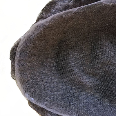 Natürliche menschliche Haare Männertoupee mit vollständiger Spitzenbasis und europäischen Jungfrauenhaartöpfen