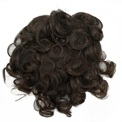 Vollständig abgedeckt und lockiges Remy-Haar-Topper mit brasilianischem menschlichem Haar