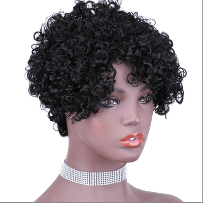 Sommer Pixie Cut Perücken für Frauen Mehrfache Farbwahl und hohe Dichte 250g-450g