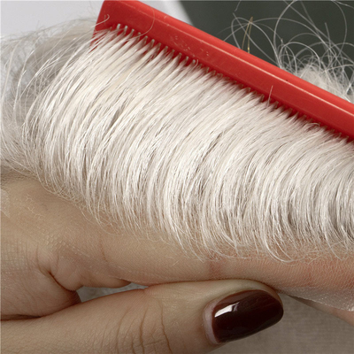 Rechte Toupee Design Russisch Hand gebunden Vollkopfhaut HD Spitze Mensch Haarsystem Perücke Jungfrau Haar