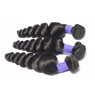 12A Grade Loose Wave Brasilianische Jungfrau menschliche Haarverlängerung ohne chemische Verarbeitung