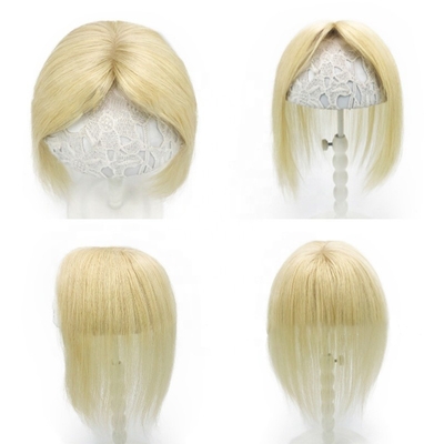TP29 Haartopper Platin Blond 613 Farbe Einstück Klippe In Toupee für dünnes Haar