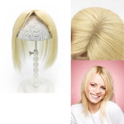 TP29 Haartopper Platin Blond 613 Farbe Einstück Klippe In Toupee für dünnes Haar