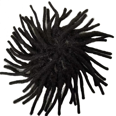 Remy Haare Voll-Schweizer Spitze Basis Dreadlock Toupee 60% Dichte Menschenhaar Topper für Männer