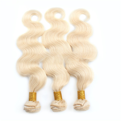 Längste Haare Verhältnis 55% Halo Vietnamesische Jungfrau Roh Natur 613 Honig Blond Lockenhaar