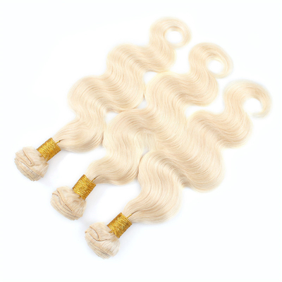 Längste Haare Verhältnis 55% Halo Vietnamesische Jungfrau Roh Natur 613 Honig Blond Lockenhaar