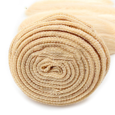 Längste Haare Verhältnis 55% Halo Vietnamesische Jungfrau Roh Natur 613 Honig Blond Lockenhaar