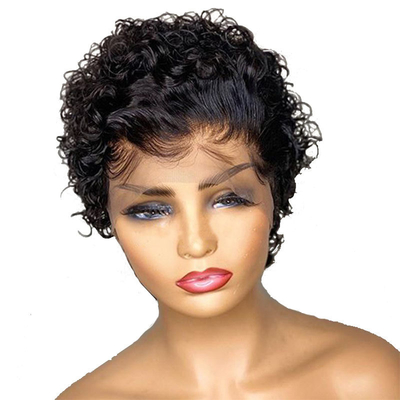 Doppelgezogene Freie Teile Kappe Größe Durchschnittliche Größe Locken Perücken Geeignet Färbung Alle Farben