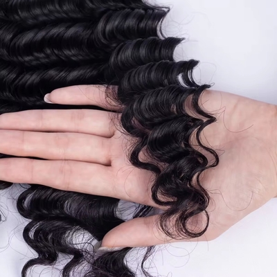 Geeignete Färbungen Afro Kinky Massenhaarverlängerung für Jungfrauenhaare