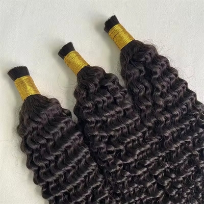Lose Tiefe Welle Nasse und Welle Boho Menschliche Flechten Roh Haare Masse für erfolgreiche Geschäfte