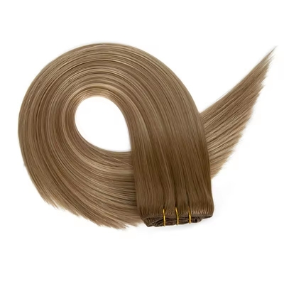 100% top menschliches Haar Kinky Straight Raw Clip in natürliche echte Haarverlängerungen