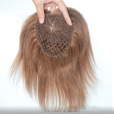 Europäisches Jungfräuliches menschliches Haar Fischnetz Hochzeitshaar Stücke Toupee Haartöpfe Clip in Lieferung