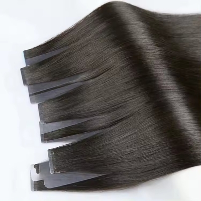 100% Remy-Roh-Menschhaar-Tape-In-Haarverlängerung mit 60% längstem Haarverhältnis