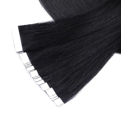 100% Remy-Roh-Menschhaar-Tape-In-Haarverlängerung mit 60% längstem Haarverhältnis