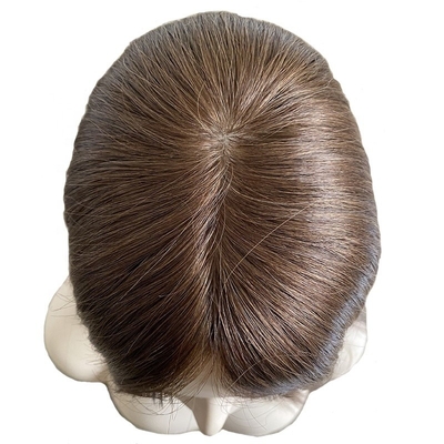 Europäische Haarstücke für Frauen Integration Natürliche schwarze/dunkelbraune/moccabraune Haare