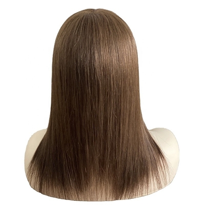 Europäische Haarstücke für Frauen Integration Natürliche schwarze/dunkelbraune/moccabraune Haare