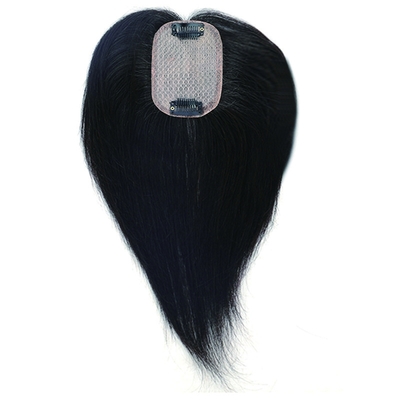 Jungfrau Haare Europäischer 3x5 Seiden Top Basis 130 Dichte Gerade menschliche Haare Topper für Frauen