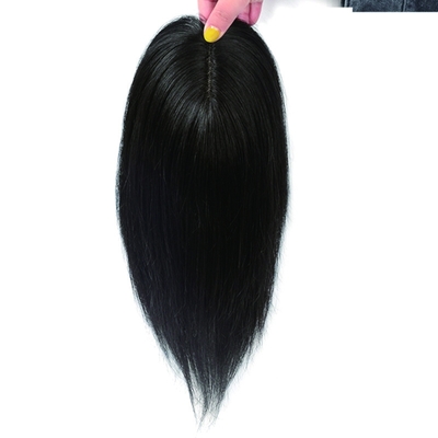Jungfrau Haare Europäischer 3x5 Seiden Top Basis 130 Dichte Gerade menschliche Haare Topper für Frauen