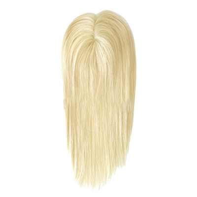 130% Toupee Dichte Europäisches Haar 613 Blondine Leichte Dichte Lange bindbare Oberwäsche für Frauen