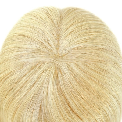 130% Toupee Dichte Europäisches Haar 613 Blondine Leichte Dichte Lange bindbare Oberwäsche für Frauen