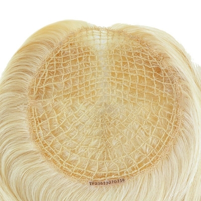 130% Toupee Dichte Europäisches Haar 613 Blondine Leichte Dichte Lange bindbare Oberwäsche für Frauen