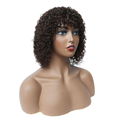 Schweizer Spitze Basis Kurze Pixie Cut Perücken für schwarze Frauen Roh brasilianische Jungfrau Afro Curly