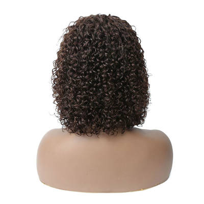 Schweizer Spitze Basis Kurze Pixie Cut Perücken für schwarze Frauen Roh brasilianische Jungfrau Afro Curly