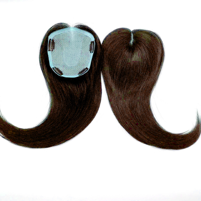 Seiden-Basis-Human-Haar-Toppers Spitzen-Toupee für Frauen Jungfrau-Haar-Rechte-Topper