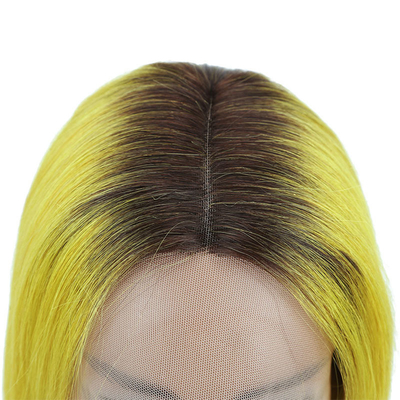 Roh Jungfrau Transparent HD Spitze Frontale menschliche Haare Perücke 100% Bob Perücke Remy Haare 250g-450g
