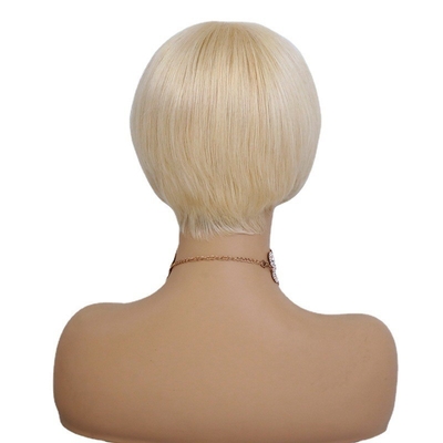 Spitzen-Vorderperücken 613 Blonde Farbe Peruanische Kurz Bob Menschenhaar Perücken für schwarze Frauen