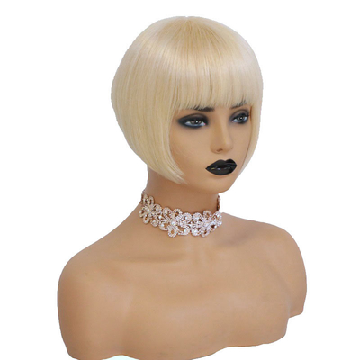 Spitzen-Vorderperücken 613 Blonde Farbe Peruanische Kurz Bob Menschenhaar Perücken für schwarze Frauen