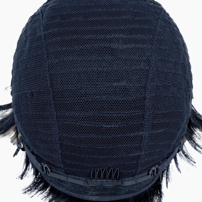 Maschinenfertigung von menschlichen Haaren Perücke T1B 613 Blonde Farbe Kurze gerade Perücke für schwarze Frauen