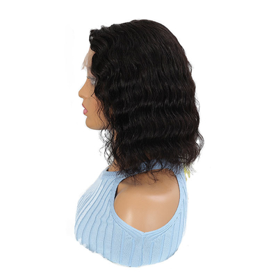 100% menschliches Haar Brasiliensche Spitze Front Perücke für schwarze Frauen Bob Style Kurzperücke