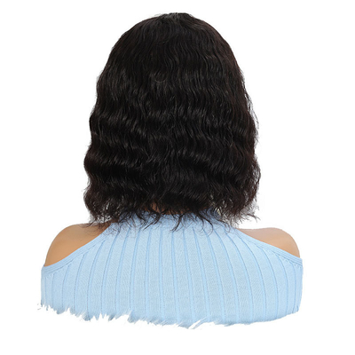 100% menschliches Haar Brasiliensche Spitze Front Perücke für schwarze Frauen Bob Style Kurzperücke