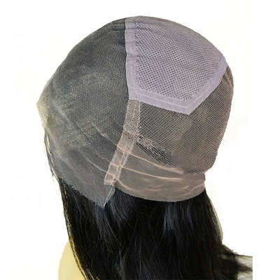 Natürliche, unverarbeitete Seide, gerade, voll handgebunden, HD, voll schweizerischer Spitze, Wig, Länge 10-24 Zoll