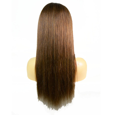 16-24 Zoll 613 Blonde Handgebundene PU Silizium Medizinische Perücken für weiße Frauen 100% menschliches Haar