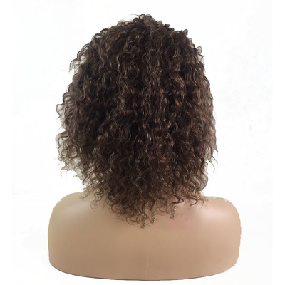 Lockeres menschliches Haar Perücke 100% brasilianische HD Full Swiss Lace Seidentop injiziert Handgefertigt