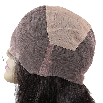 10-24 Zoll Rohes menschliches Haar Blondine Vollspitzen 360 Wig Handgewebt Ein Spender Helle Farbe 613