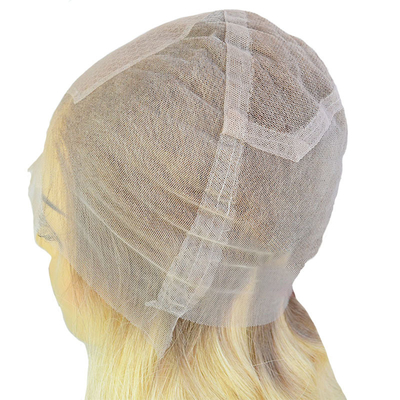 100% menschliches Haar lockiges, volltransparentes, schweizerisches, dünnes, hochwertiges Spitzen, Luxusperücken für weiße Frauen