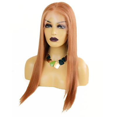 100% menschliches Haar lockiges, volltransparentes, schweizerisches, dünnes, hochwertiges Spitzen, Luxusperücken für weiße Frauen