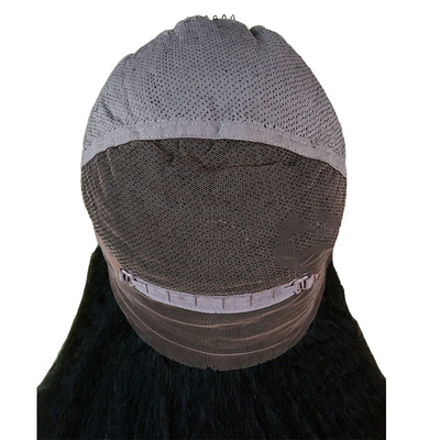 100% unverarbeitetes menschliches Jungfräuliches Remy-Haar Hochdichte Vollhandgebandene Perücke für weiße Frauen