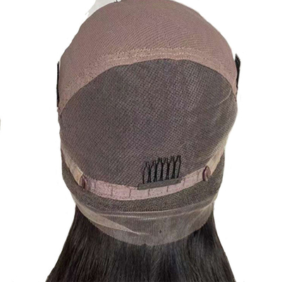 Alle Farben geeignet 250% Dichte HD Spitze menschliche Haare Perücken für schwarze Frauen Handgebunden