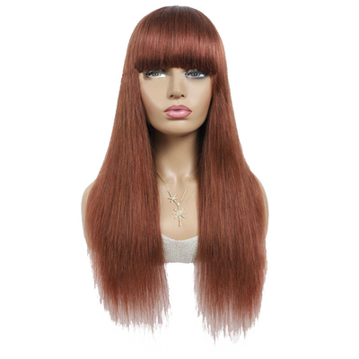 100% jungfräuliche Haarschicht ausgerichtet 613 Blondine Perücke für schwarze Frauen