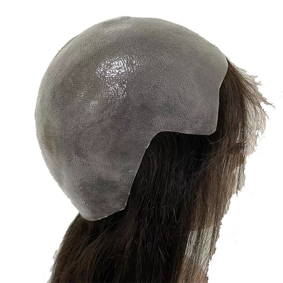 Brasilianisches Haar Vollkutikel PU Volldünne Haut Naturliche echte menschliche Haare Perücken für Frauen