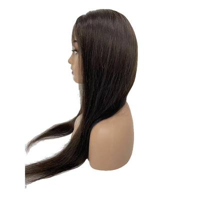 Brasilianisches Haar Vollkutikel PU Volldünne Haut Naturliche echte menschliche Haare Perücken für Frauen