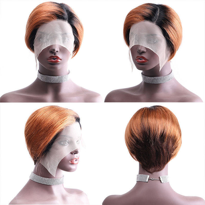 Top Haare T1B/30 Vorderseite Spitze Menschenhaar 100% Kurze Perücken Natur Perücken Stücke für Frauen