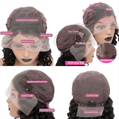 Spitze Front Original vietnamesische Rohmenschhaar Perücken für alle Farben in der indischen Haarart